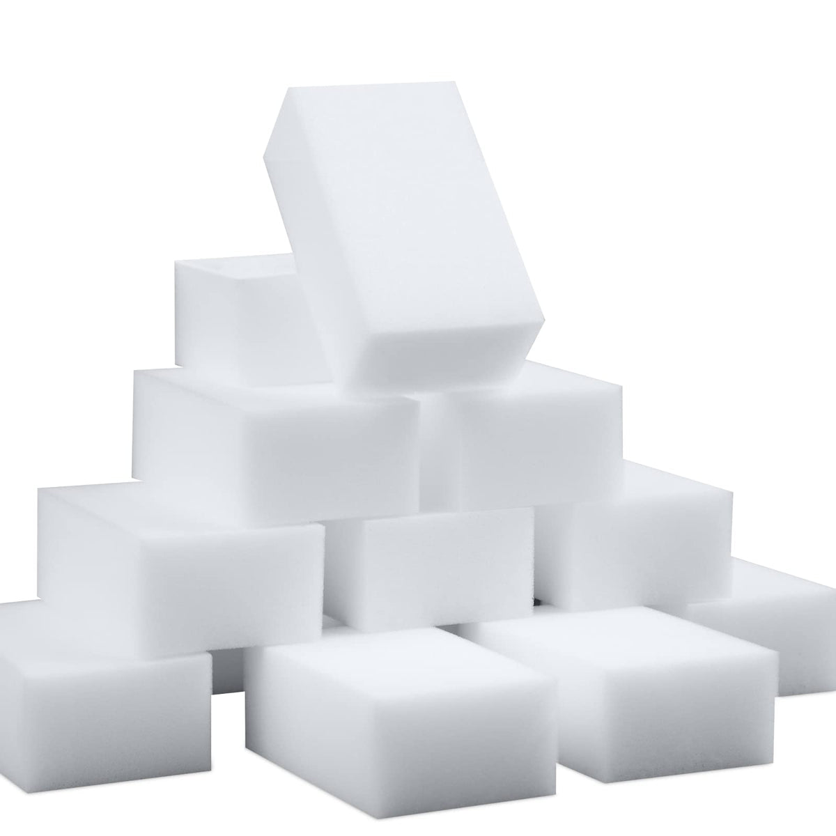 30 Pack Magic Sponge Eraser Extra Thick and Long Lasting Melamine Cleaning Sponges in Bulk - Multi Surface Power Scrubber Foam Cleaning Pads - Bathtub, Floor, Baseboard, Bathroom, Wall Cleaner