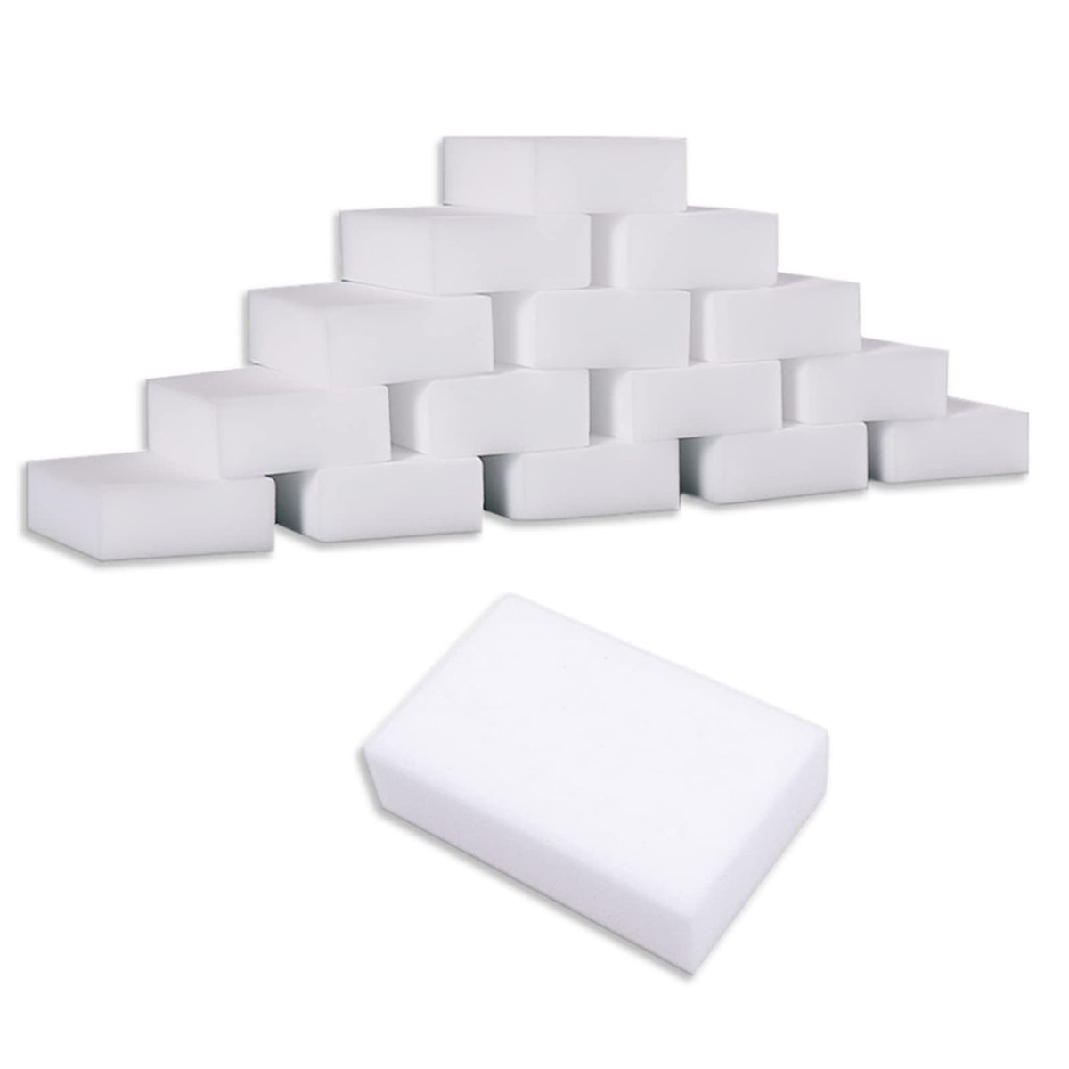 Magic Sponges Cleaning Eraser,50 Pack Melamine Sponge Cleaning Pads in Bulk