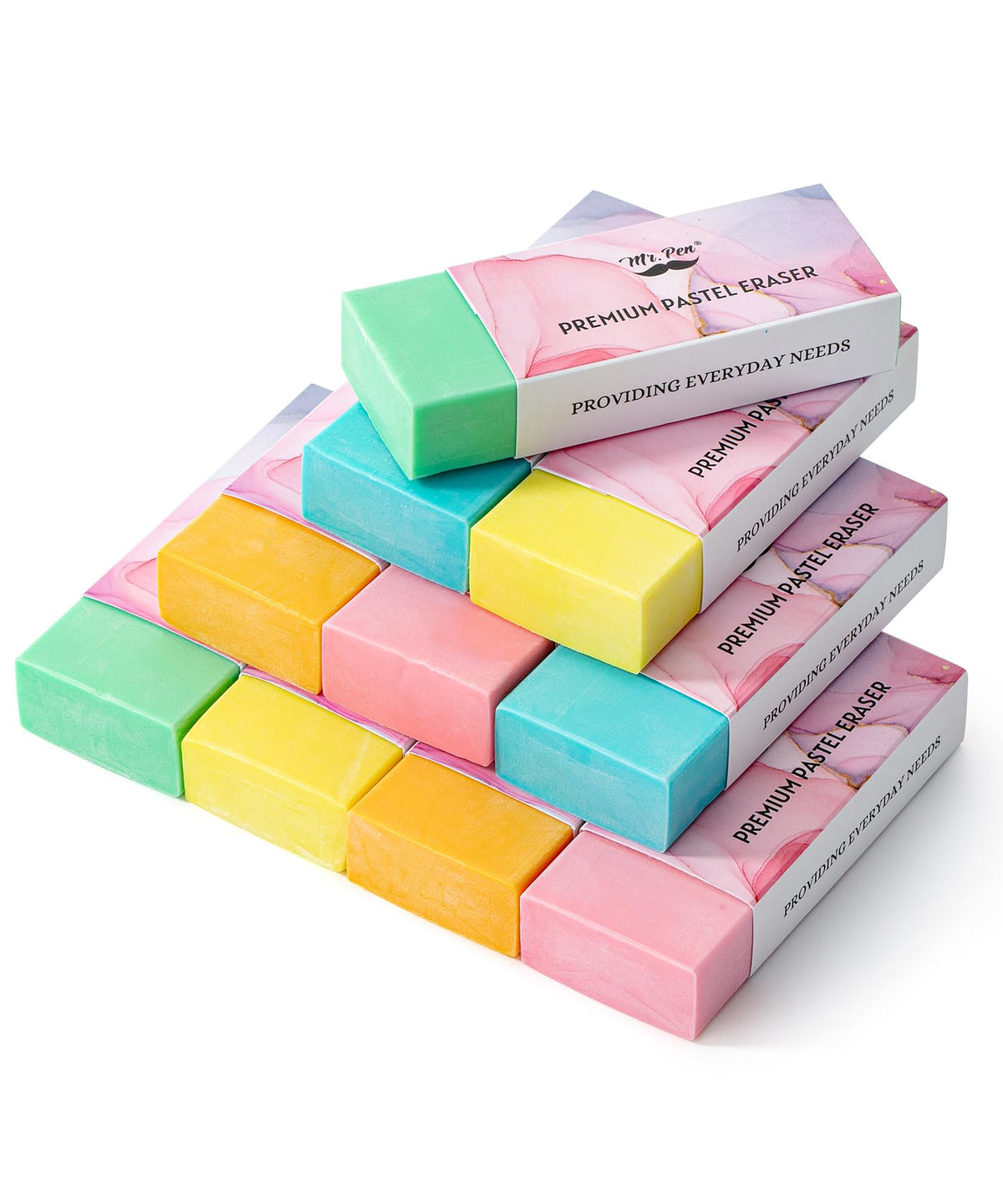 Mr. Pen- Pencil Eraser, 10 Pack