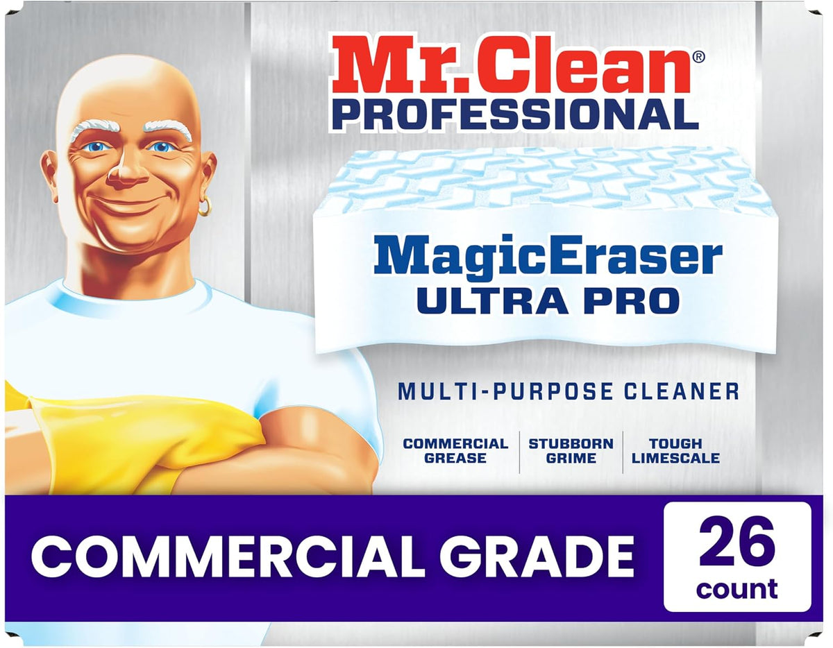 Mr. Clean PRO Magic Eraser Ultra Pro, Heavy Duty Cleaning Sponges (26 pack)