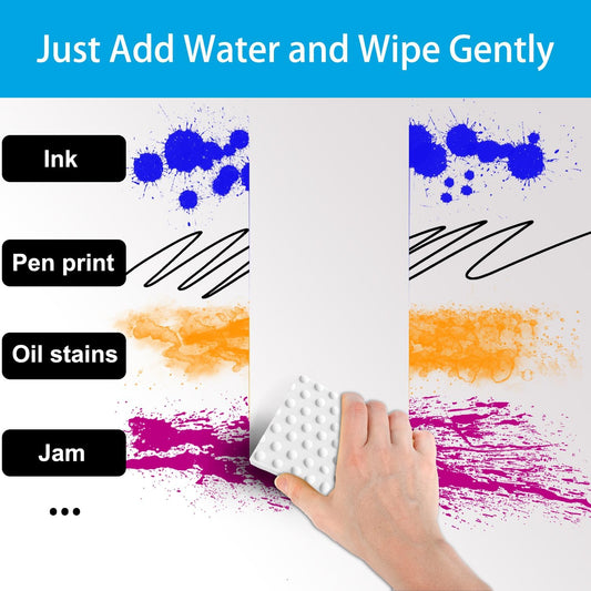 SmilinFit Magic Sponge Erasers, 50 Pack 2X Density Stronger Melamine Sponge