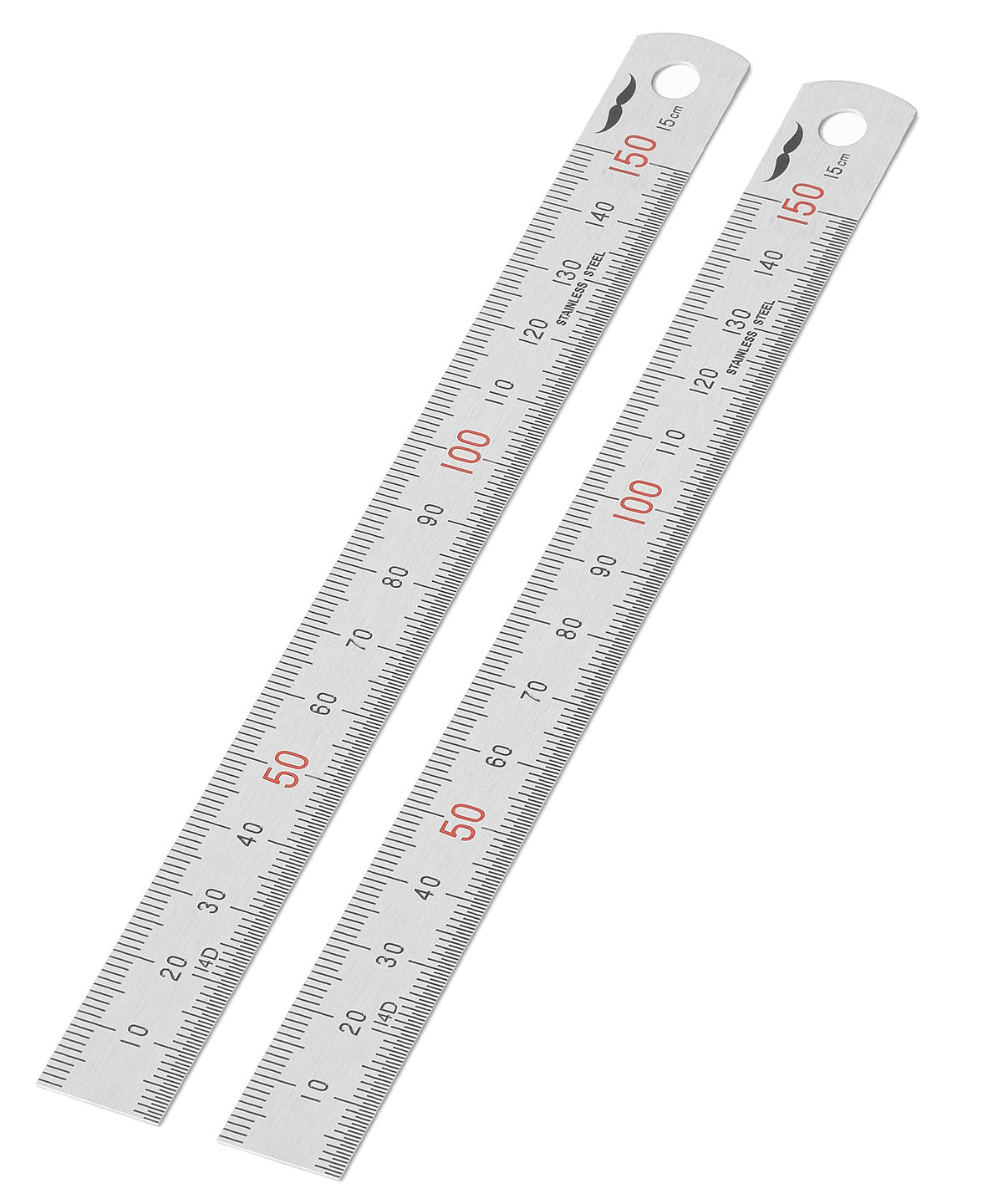 Mr. Pen- Machinist Ruler, 12 Inch, Stainless Steel Imperial