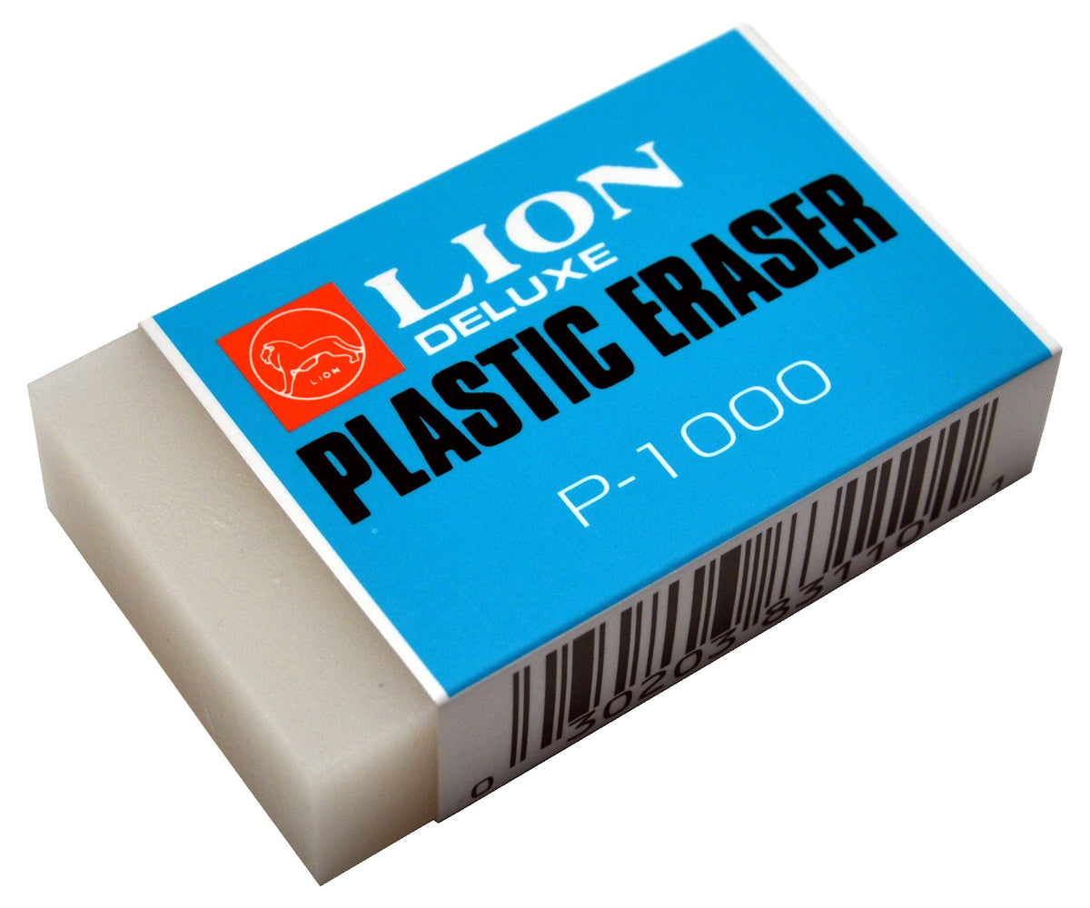 LION School Eraser Eraser, White (P-110)