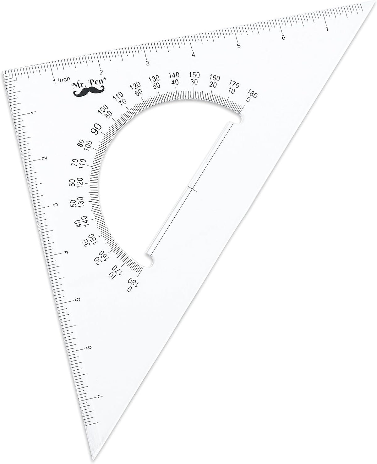 Mr. Pen Architectural Triangular Ruler Set with 12 Inch Triangular Scale