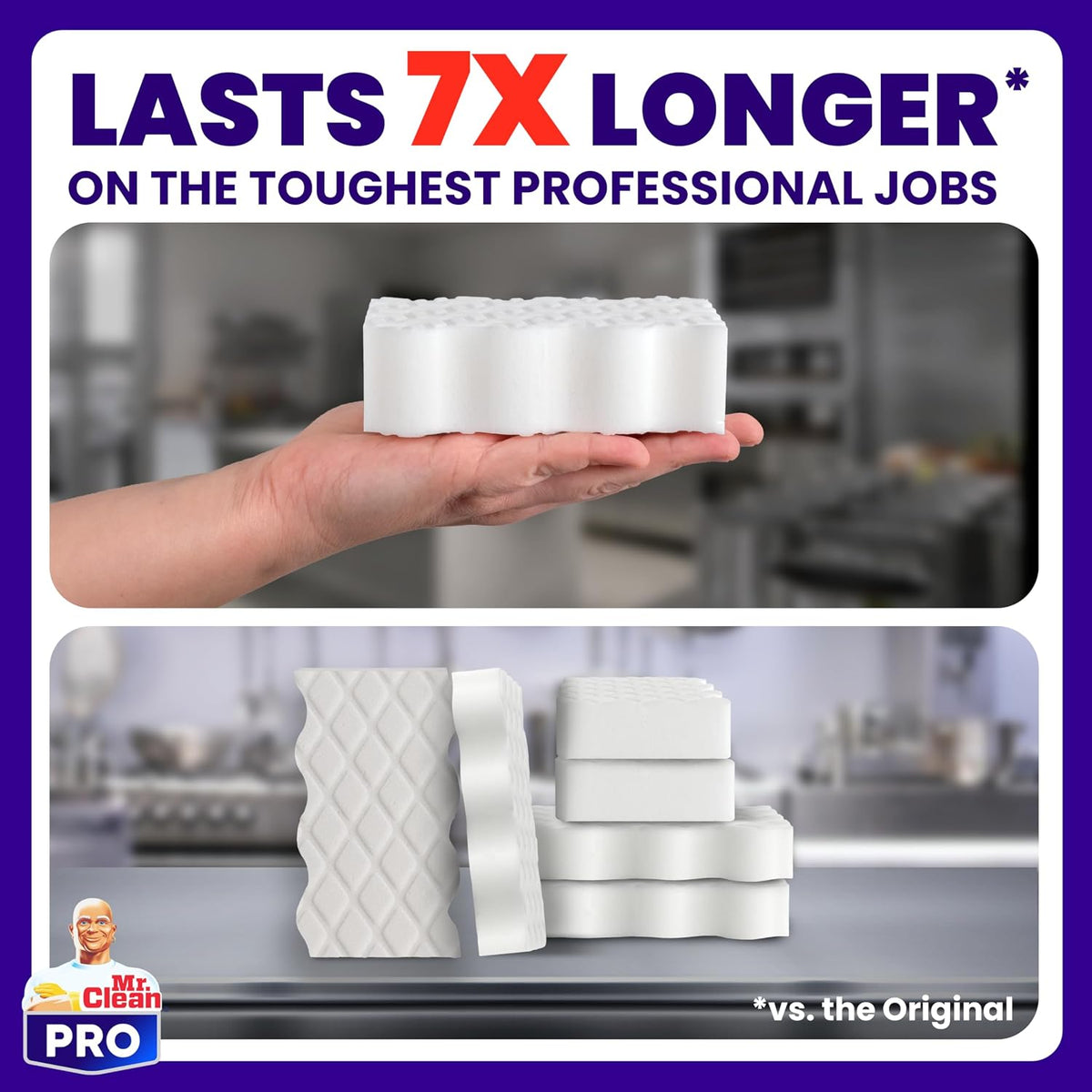 Mr. Clean PRO Magic Eraser Ultra Pro, Heavy Duty Cleaning Sponges (26 pack)